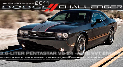 Car review photos and pics of the 2011 Dodge Challenger Rallye