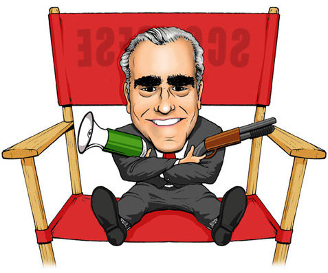 Martin Scorsese caricature