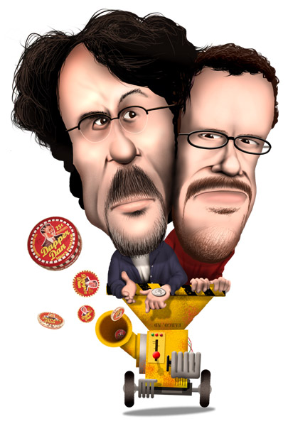 Coen Brothers caricature